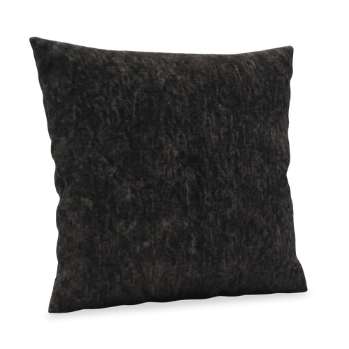 Sofa Lab Fabric Accent Pillow – Plush Charcoal  