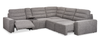 Shaquille O’Neal Home Prestige 6-Piece Sectional with Power Reclining and Power Sliding– Grey | Sofa sectionnel Prestige de Shaquille O’Neal Home 6 pièces avec inclinaison et coulissement électrique - gris