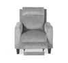 Primrose 35” Chenille Fabric Power Reclining Chair with Power Headrest - Slate | Fauteuil à inclinaison électrique Primrose de 35 po en tissu de chenille avec appuie-tête électrique - ardoise