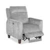 Primrose 35” Chenille Fabric Power Reclining Chair with Power Headrest - Slate | Fauteuil à inclinaison électrique Primrose de 35 po en tissu de chenille avec appuie-tête électrique - ardoise