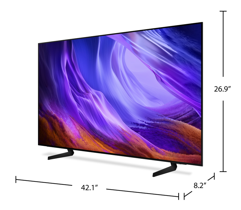 SAMSUNG 48\" S85H OLED 4K Vision AI Smart TV (QN48S85HAEXZC)- 2026 Model