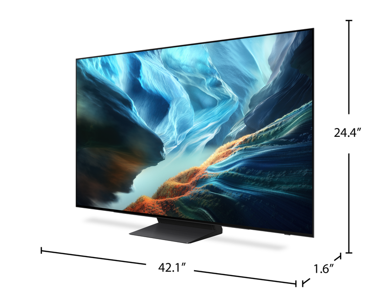 SAMSUNG 48\" S90H OLED 4K Vision AI Smart TV (QN48S90HAEXZC) - 2026 Model 