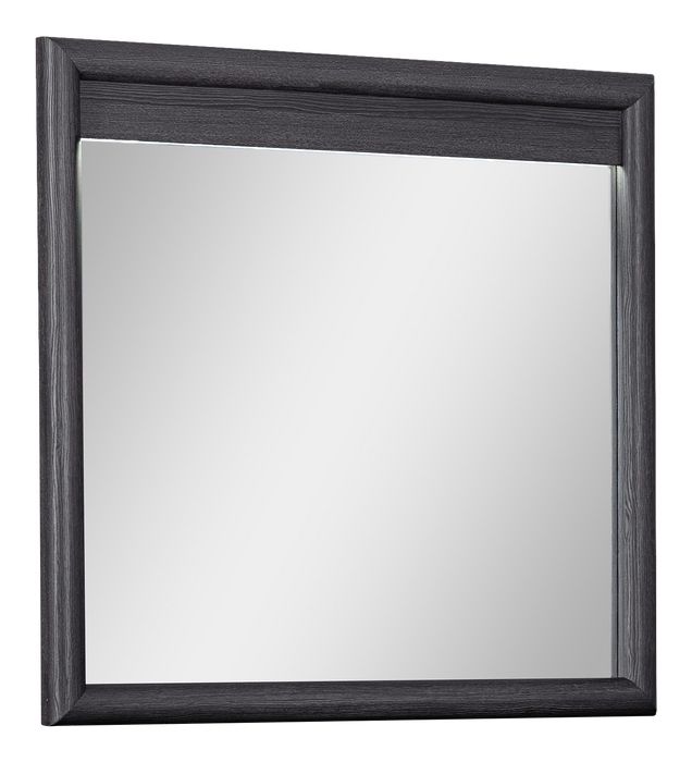Rocco Bedroom Dresser Mirror - Dark Grey
