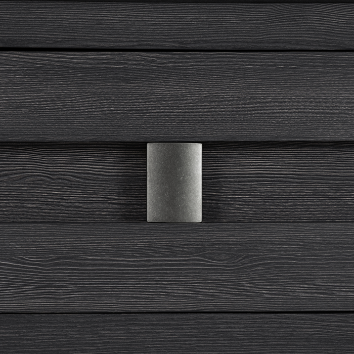 Rocco Storage Bed with 2 Built-In Footboard Drawers & LED Lit Headboard, Dark Grey - King Size