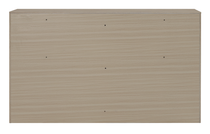Rocco Bedroom 6-Drawer Dresser, 62\"W x 37\"H - Light Brown