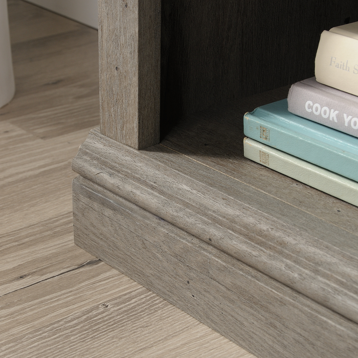 Smyth 35.28” 3-Shelf Bookcase – Mystic Oak
