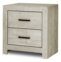 Soren Bedside 2-Drawer Nightstand, 22