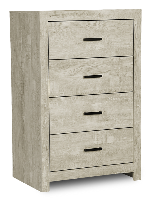 Soren Bedroom Chest of Drawers, 4-Drawer, 32\"W x 45\"H - Bleached Oak