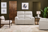 Spencer 65.6" Chenille Fabric Manual Reclining Loveseat - Grey | Causeuse à inclinaison manuelle Spencer de 65,6 po en tissu de chenille - grise