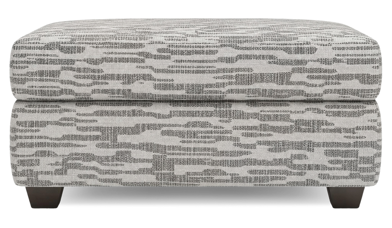 Made in Canada Customizable Sofa Lab Trunk 39\" Fabric Storage Ottoman – Flint Accent Fabric