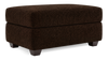 Made in Canada Customizable Sofa Lab Trunk 39" Fabric Storage Ottoman – Plush Chocolate | Pouf de rangement personnalisable Trunk de Sofa Lab de 39 po fabriqué au Canada en tissu - Plush Chocolate