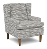 Made in Canada Sofa Lab Customizable Wingback 30" Fabric Accent Chair – Flint Accent Fabric | Fauteuil d’appoint à oreilles personnalisable de Sofa Lab de 30 po fabriqué au Canada en tissu - tissu décoratif Flint