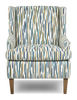 Made in Canada Sofa Lab Customizable Wingback 30" Fabric Accent Chair – Capri Accent Fabric | Fauteuil d’appoint à oreilles personnalisable de Sofa Lab de 30 po fabriqué au Canada en tissu - tissu décoratif Capri