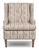 Made in Canada Sofa Lab Customizable Wingback 30" Fabric Accent Chair – Mineral Accent Fabric | Fauteuil d’appoint à oreilles personnalisable de Sofa Lab de 30 po fabriqué au Canada en tissu - tissu décoratif Mineral