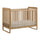 Presley Convertible Crib - Brown 