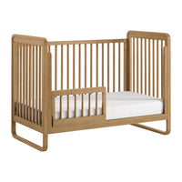 Presley Convertible Crib/Toddler Bed Pkg – Brown 