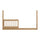 Presley Crib Guard Rail – Brown 