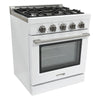 Unique Appliances Classic Retro 30” Propane Gas Range – White - UGP-R30OCLPW | Cuisinière à gaz propane Classic Rétro de Unique Appliances de 30 po – blanche - UGP-R30OCLPW