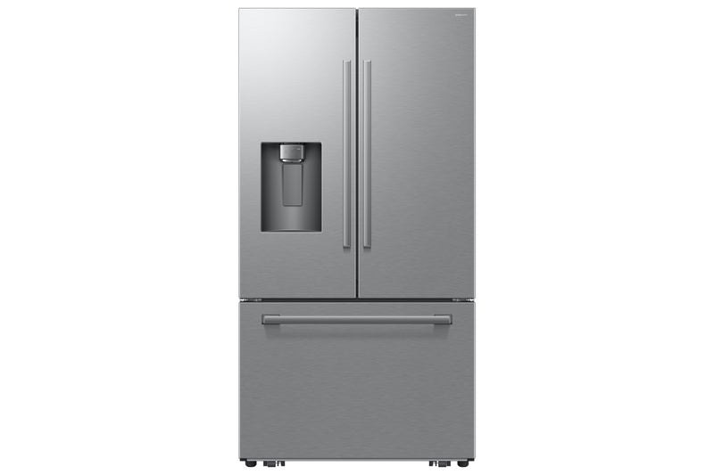 Samsung 35.8” 24 Cu. Ft. 3-Door French Door Refrigerator – Silver - RF70H25GERAA