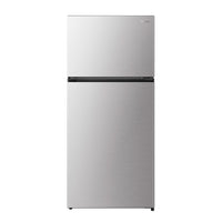 Hisense 30” 18 Cu. Ft. Counter-Depth Top-Freezer Refrigerator – Titanium - RT18N3ASE