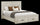 Soren Platform Storage Bed with Panel Headboard & Frame, Bleached Oak - Queen Size