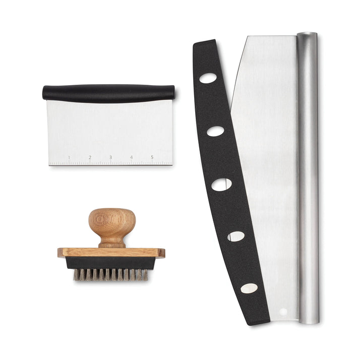 Frigidaire Gallery Stone-Baked Pizza Accessory Kit - Stainless Steel - STNBKDPZKIT