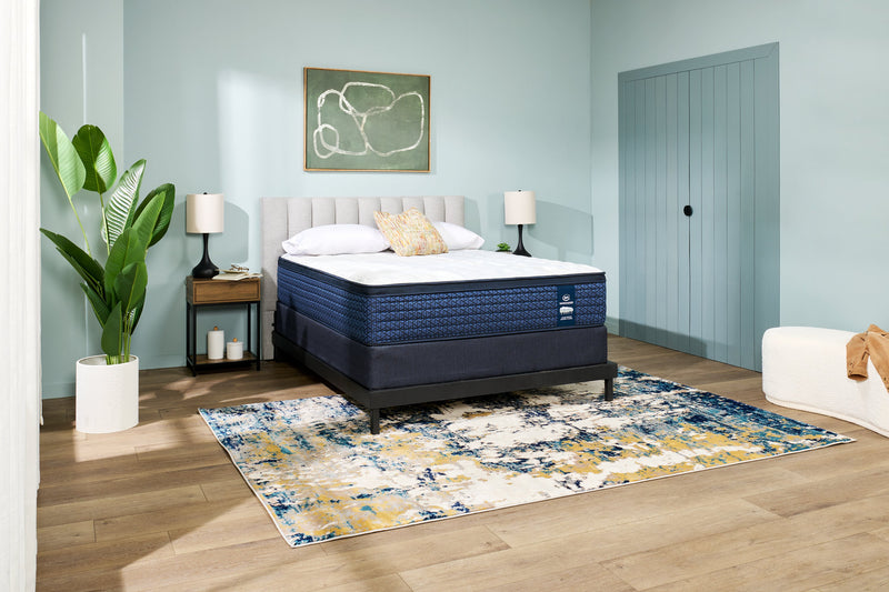 Serta Vanguard Stonehaven Eurotop Firm Full Mattress Set