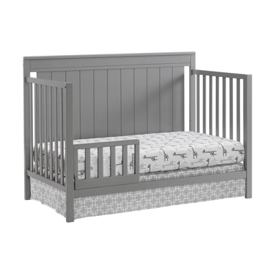 Sydney Convertible Crib/Toddler Bed Pkg – Grey | Ensemble de lit de bébé convertible en lit de bambin Sydney - gris