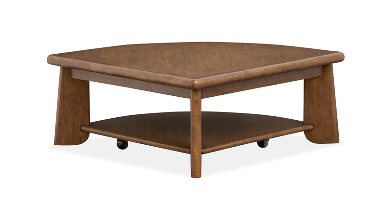 Baltic 38\" Lift-Top Coffee Table with Storage - Tawny Brown 