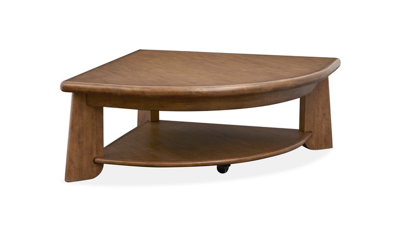 Baltic 38\" Lift-Top Coffee Table with Storage - Tawny Brown 
