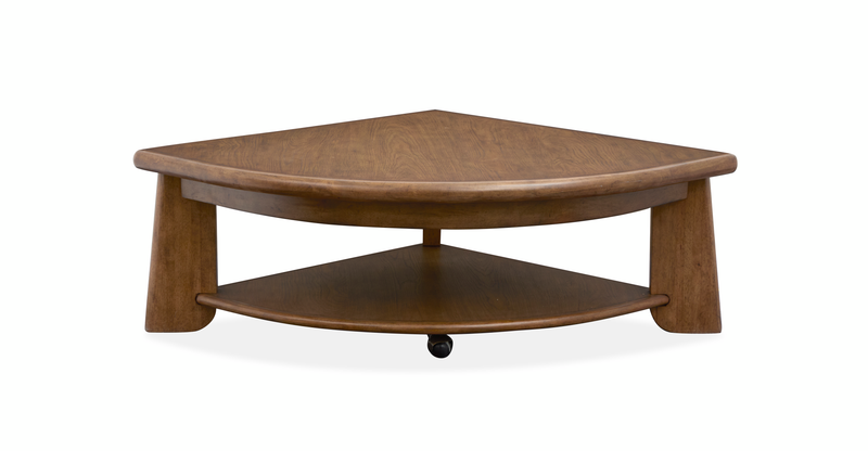 Baltic 38\" Lift-Top Coffee Table with Storage - Tawny Brown 
