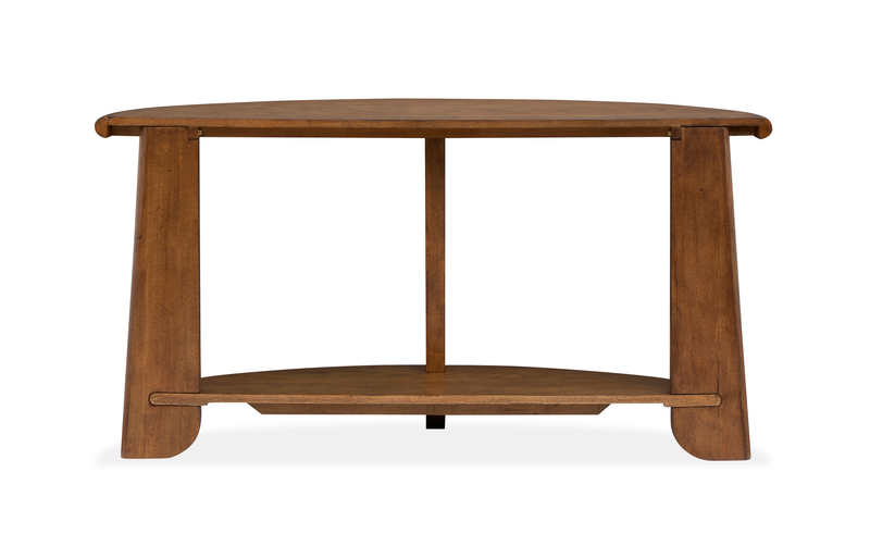 Baltic 54\" Sofa Table with Storage - Tawny Brown 