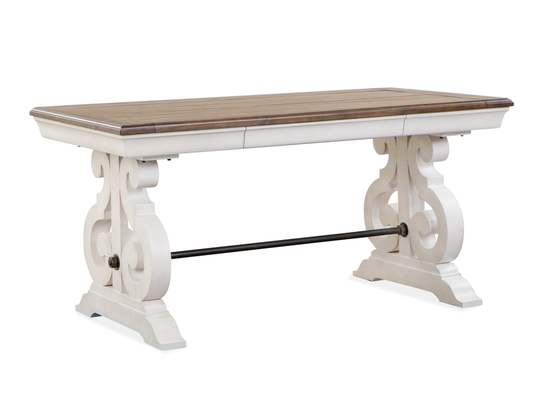 Milson 29.88\" Desk with Storage - Alabaster