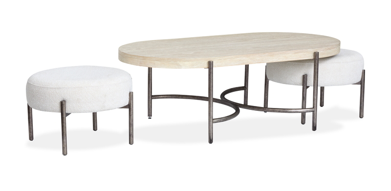 Sheriden 52\" Coffee Table - Edgecomb Grey