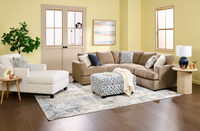 Sofa Lab Accent Pillow – Chenille Pacific 