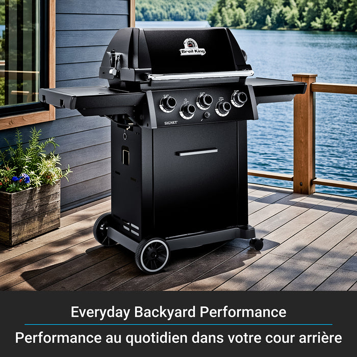 Broil King Signet 390 Shadow 3-Burner 40,000-BTU Propane Gas BBQ - 844184 Grill