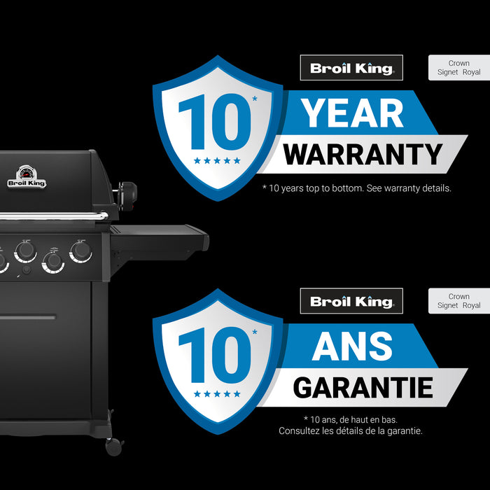 Broil King Signet 390 Shadow 3-Burner 40,000-BTU Propane Gas BBQ - 844184 Grill