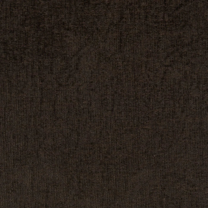 Made in Canada Customizable Sofa Lab The Curve 31\" Chenille Fabric Ottoman - Luxury Chocolate Brown