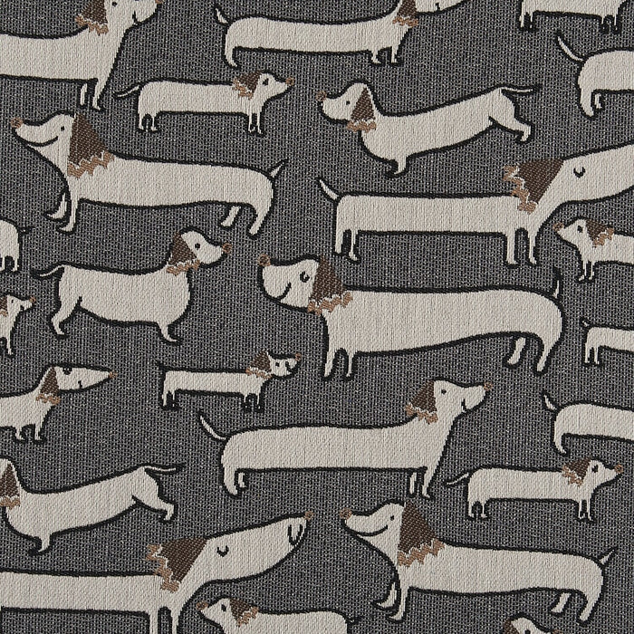 Made in Canada Sofa Lab Customizable Club 29\" Fabric Accent Chair with Wood Legs - Peppercorn Multicolour