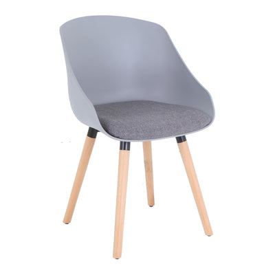 Tygerclaw Mid Back Accent Chair - Grey|Fauteuil d’appoint TygerClaw mi-dossier - gris