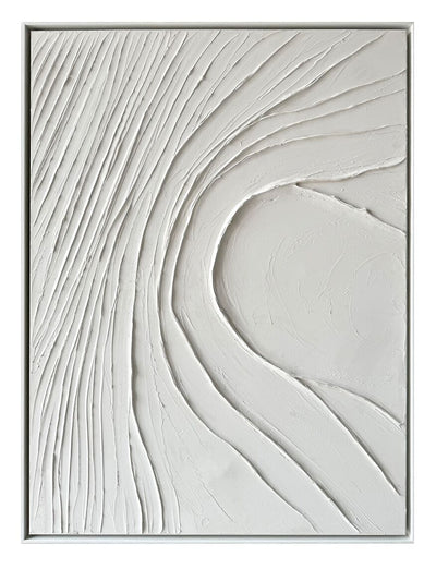 Infinite Hand Painted Heavy Textured Wall Art – 36" x 48" | Œuvre d’art murale Infinite peinte à la main à texture épaisse - 36 po x 48 po