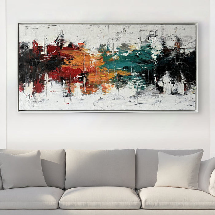 Spectrum Hand Painted Wall Art – 60\" x 30\"