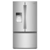 Whirlpool 36” 23.4 Cu. Ft. French Door Refrigerator – Stainless Steel - WRFC7036RZ | Réfrigérateur Whirlpool à portes françaises, 23,4 pi³, 36 po de largeur, profondeur de comptoir réelle – Acier inoxydable – WRFC7036RZ