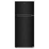 Whirlpool 28” 18.0 Cu. Ft. Top Freezer Refrigerator – Black - WRTX5118TB