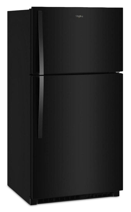 Whirlpool 32.8\" 21 Cu. Ft. Top Freezer Refrigerator - Black - WRTX7421TB