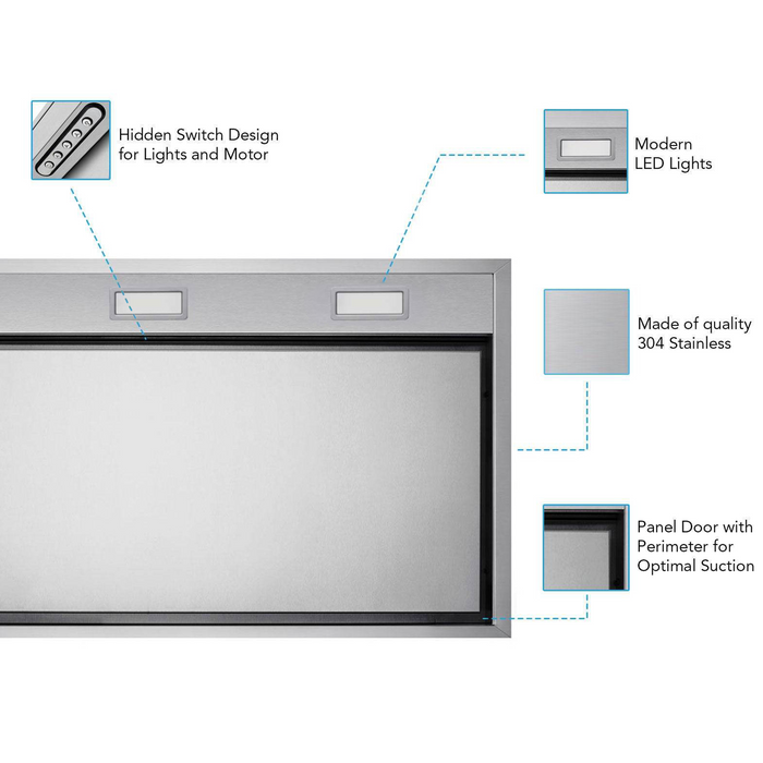 Victory 36 Inch Insert Range Hood