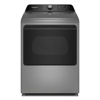 Whirlpool 7.5 Cu. Ft. Smart Electric Top Load Dryer with AI Dry – Radiant Silver - YWED8509TR