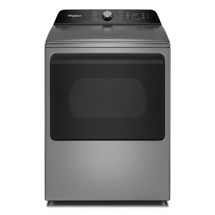 Whirlpool 7.5 Cu. Ft. Smart Electric Top Load Dryer with AI Dry – Radiant Silver - YWED8509TR