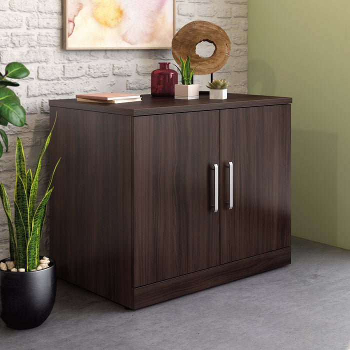 Affirm 35.43\" Commercial Grade Storage Cabinet - Noble Elm