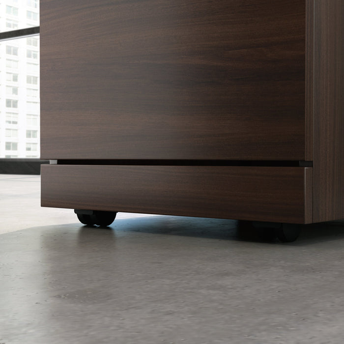 Affirm 15.55\" Commercial Grade 3-Drawer Filing Cabinet - Noble Elm